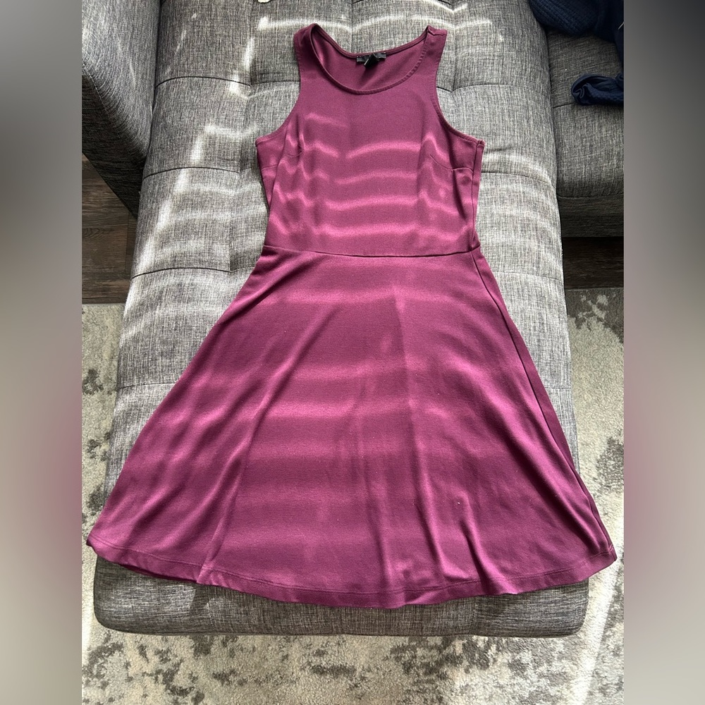 H&M Purple Skater Dress (medium)
